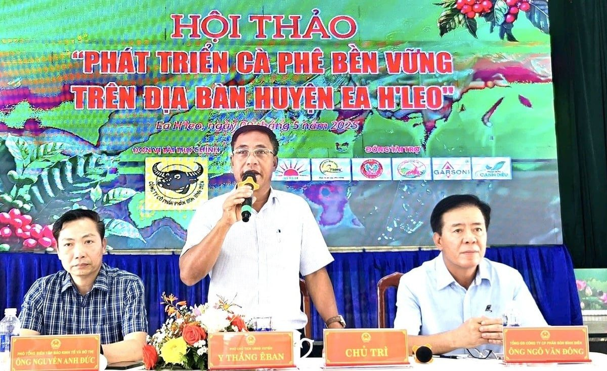 Nhận diện cơ hội, thách thức trong phát triển cà phê bền vững ở Ea H'Leo