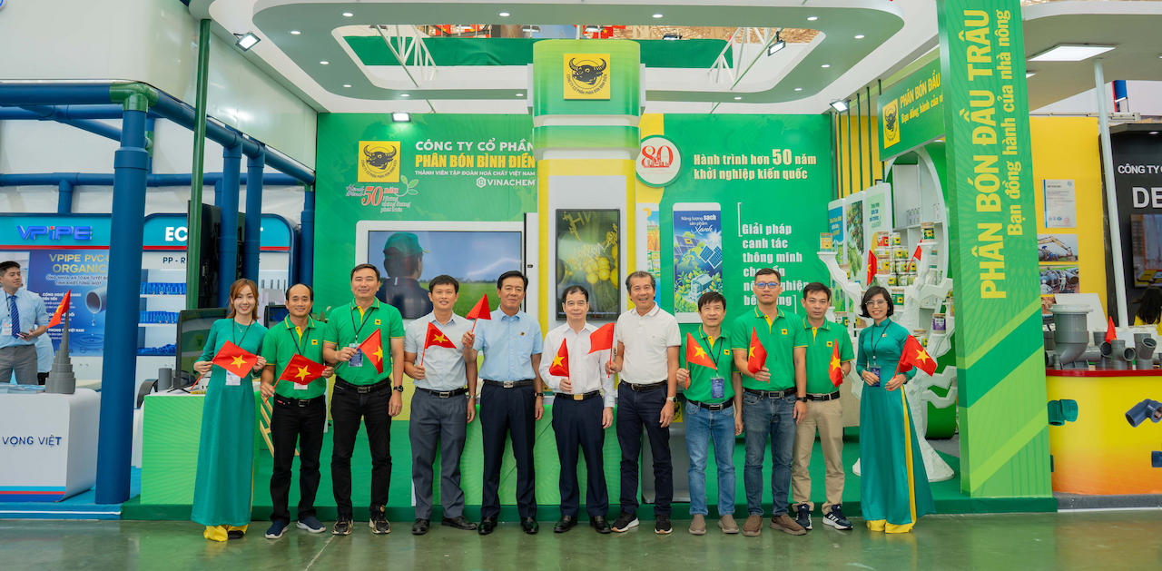 Phân bón Bình Điền: Khẳng định vị thế thương hiệu quốc gia với tầm nhìn "Xanh hóa - Số hóa" tại Triển lãm 80 năm thành tựu đất nước