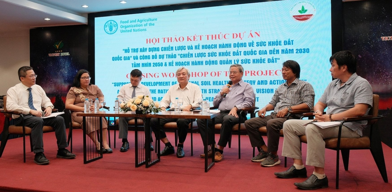 Công bố dự thảo Chiến lược Sức khỏe đất Quốc gia đến năm 2030