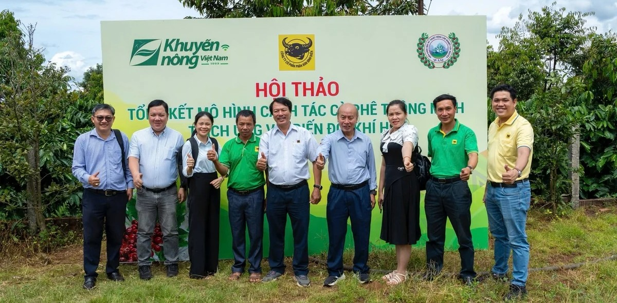 Vai trò của chương trình 'Canh tác cà phê thông minh' trong nông nghiệp tuần hoàn