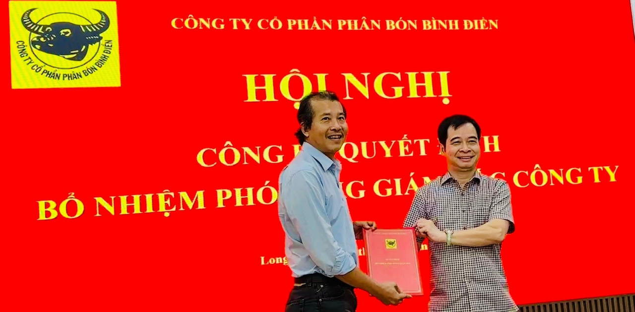 Công bố quyết định bổ nhiệm Phó Tổng giám đốc Công ty