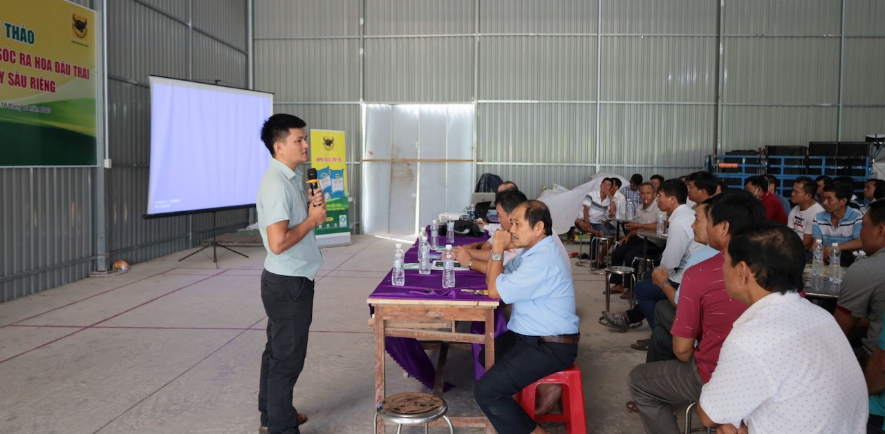Phát triển cây sầu riêng theo hướng hiện đại, bền vững