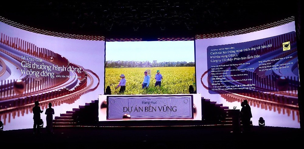 Công ty Cổ phần Phân bón Bình Điền được vinh danh tại Lễ trao Giải thưởng Hành động vì cộng đồng – Human Act Prize 2023