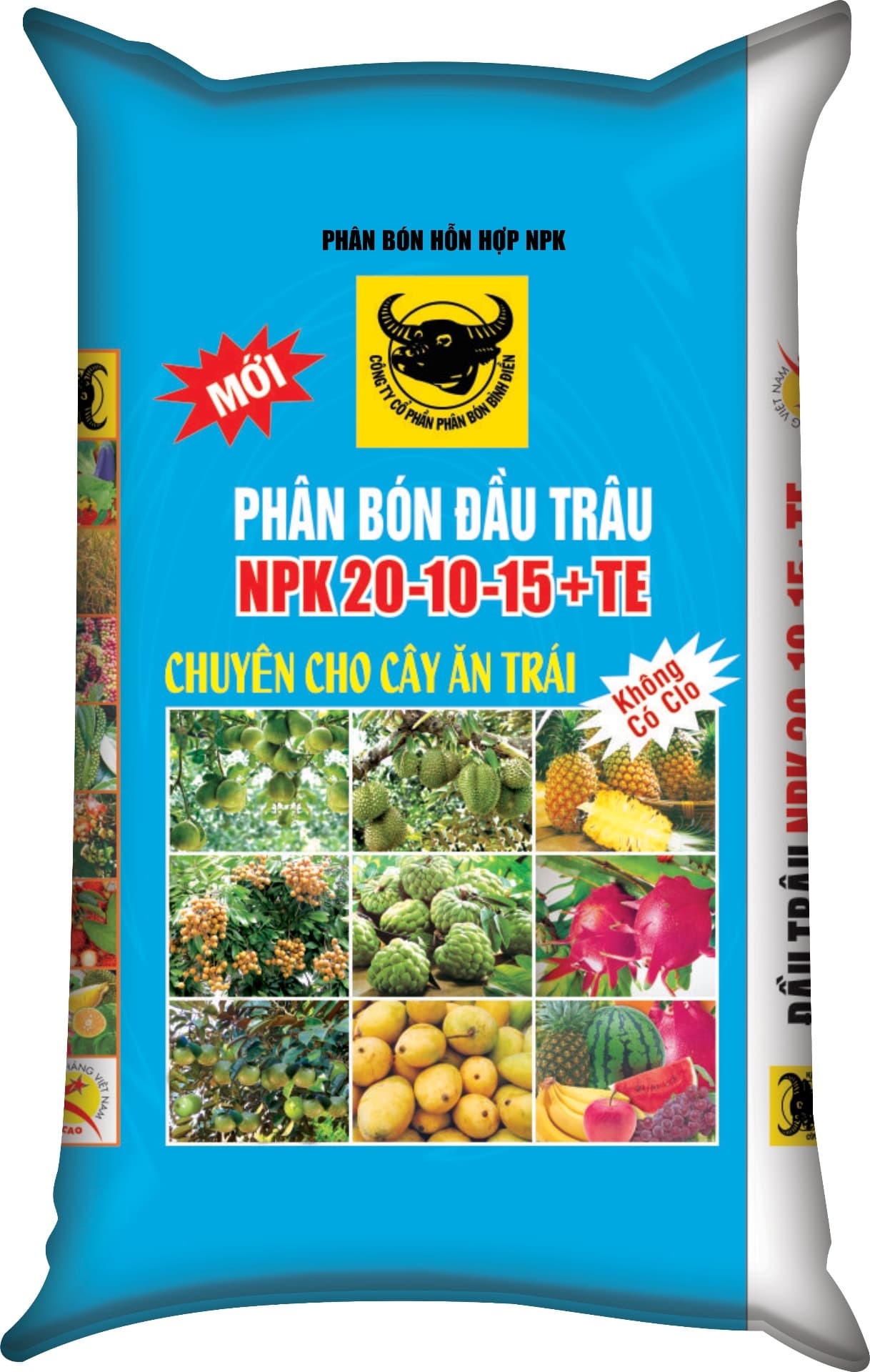 NPK ĐẦU TRÂU 20-10-15 +TE