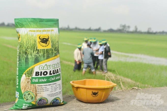 Phân bón Đầu Trâu Bio - Canxi “mở khoá” hiệu quả trong quá trình xử lý rơm rạ