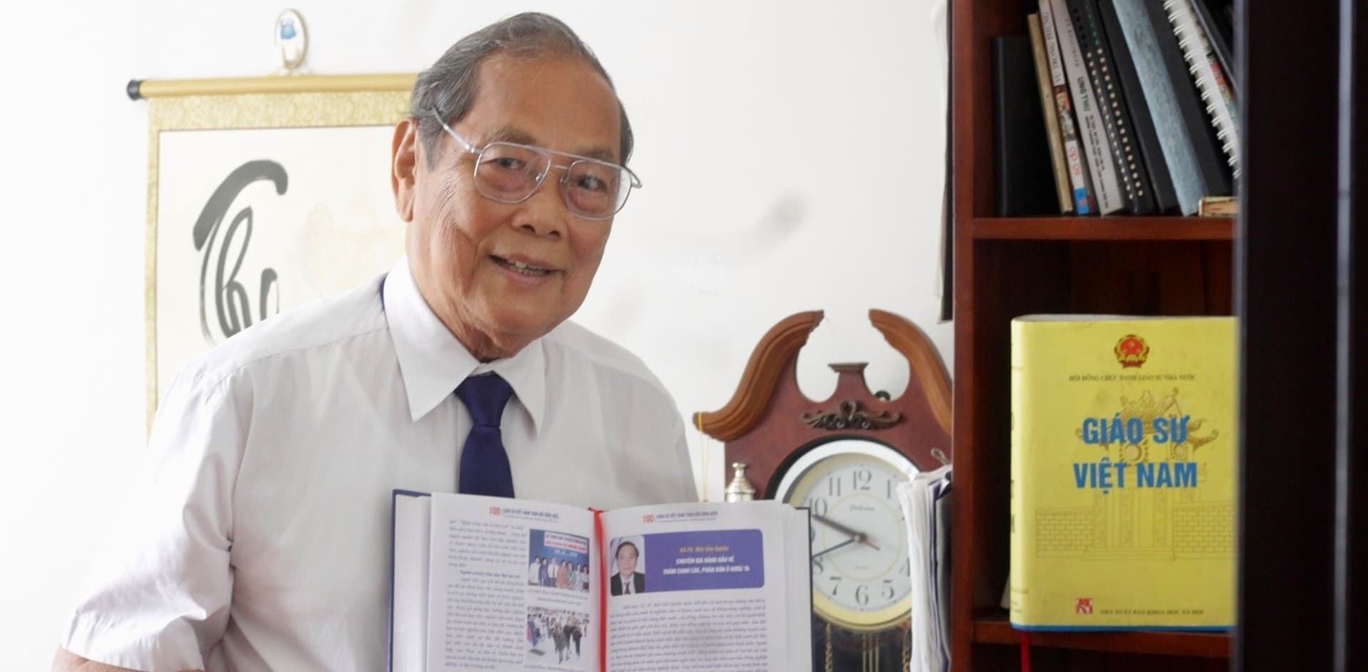 Giáo sư 90 tuổi là Nhà khoa học của nhà nông, dành cả đời đi từ Bắc vào Nam nghiên cứu lúa, phân bón