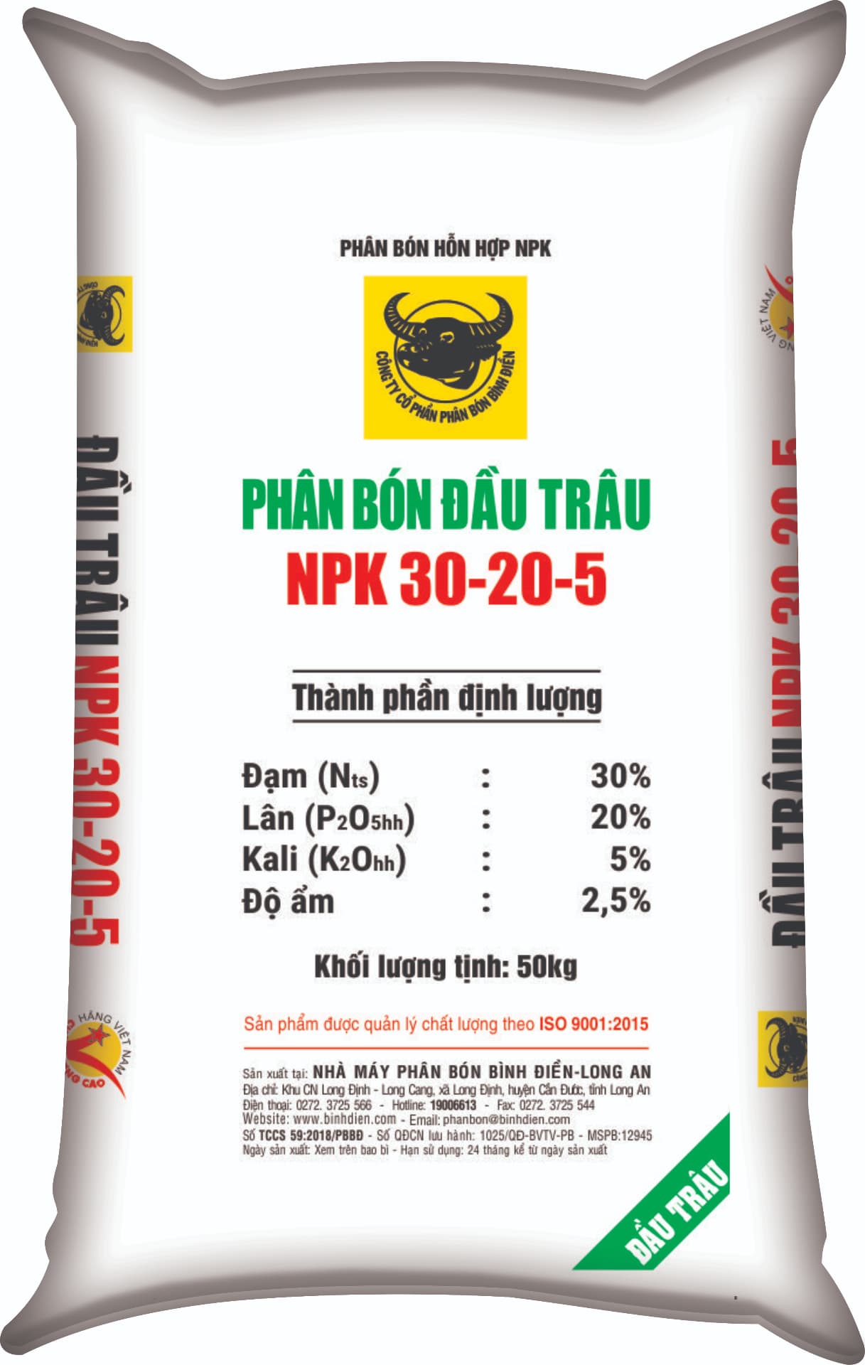 NPK ĐẦU TRÂU 30-20-5