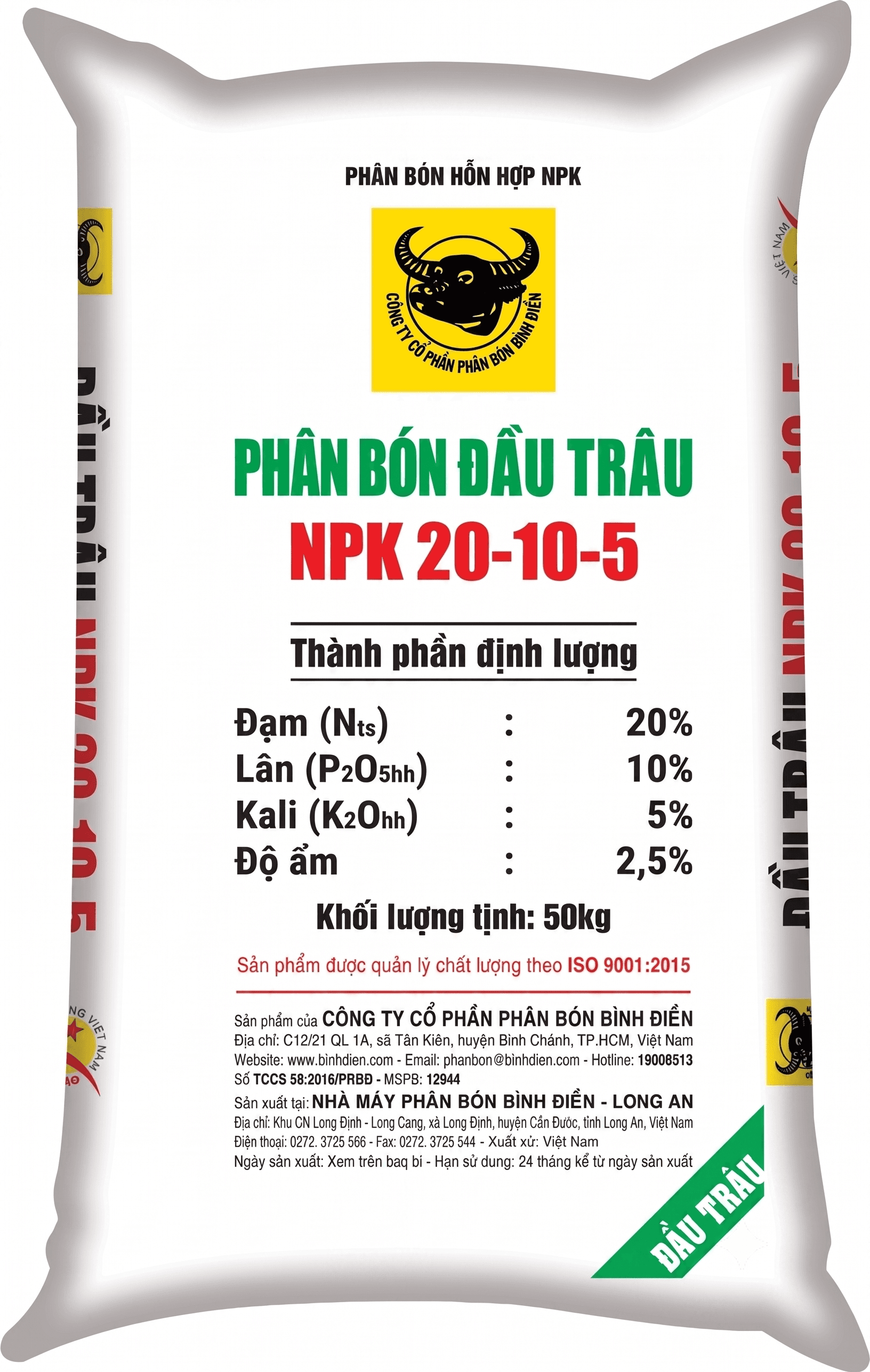 NPK ĐẦU TRÂU 20-10-5