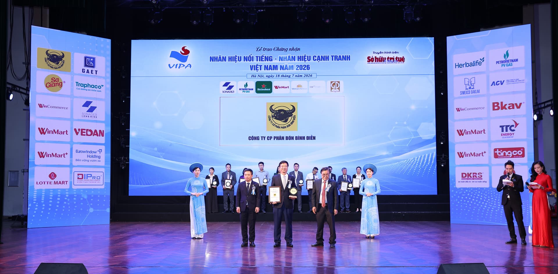 Bình Điền tiếp tục ghi tên vào Top 10 "Nhãn hiệu Nổi tiếng Việt Nam" năm 2026