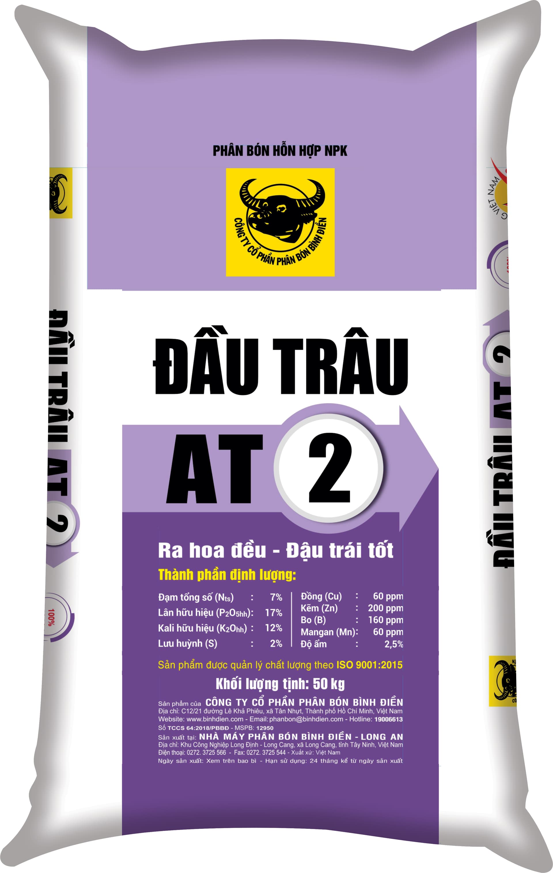Đầu Trâu AT2 (Dùng cho cây ăn trái vùng ĐBSCL)