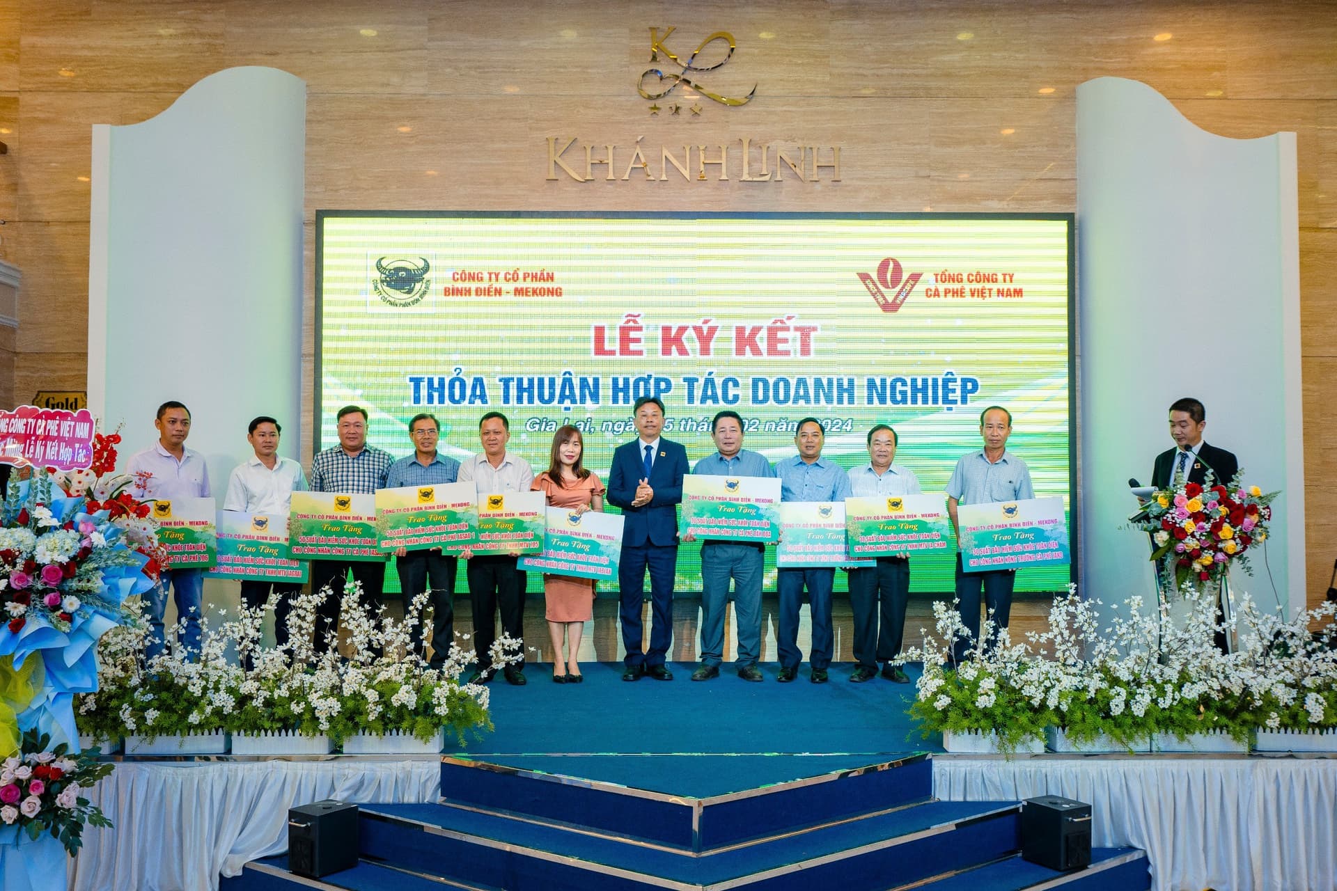 Công ty Bình Điền – MeKong và Tổng Công ty Cà phê Việt Nam hợp tác thúc đẩy sản xuất cà phê bền vững