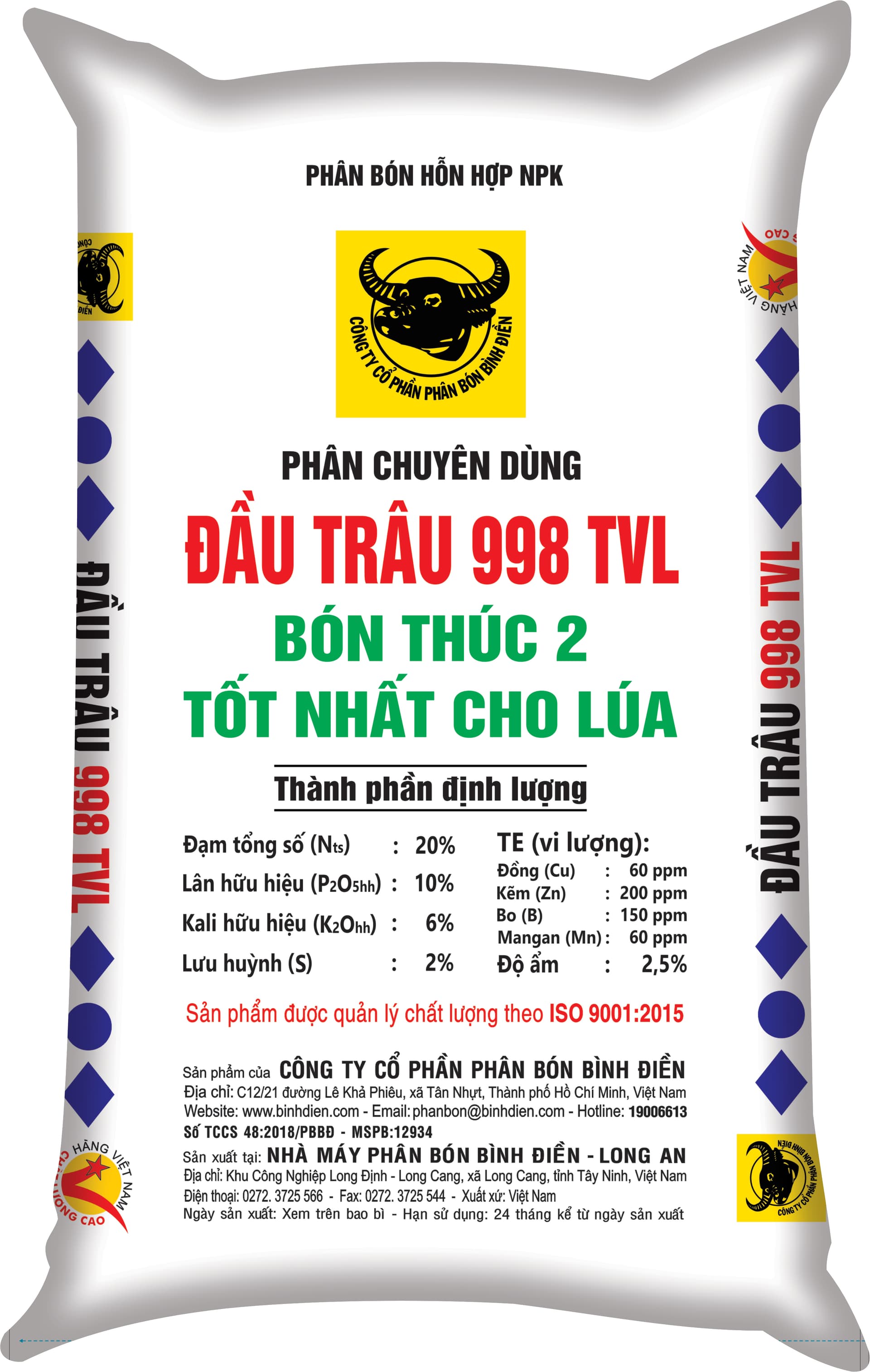 ĐẦU TRÂU 998 TVL