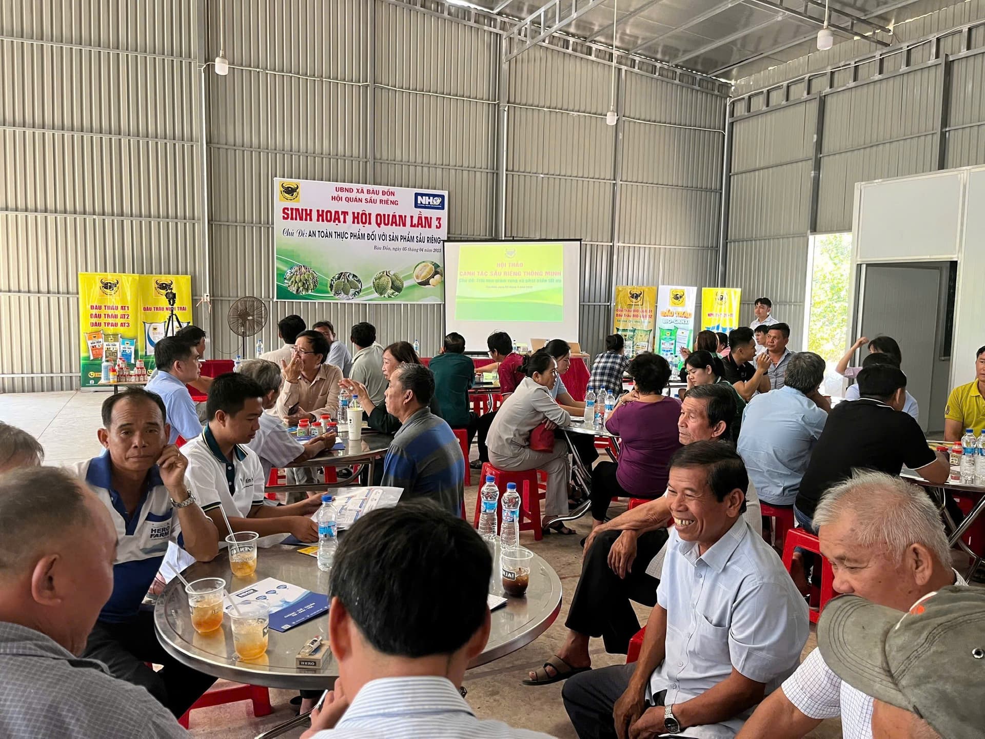 Bình Điền đồng hành cùng Hội quán Sầu riêng lần 3 tại Tây Ninh: Cùng nông dân tìm giải pháp dinh dưỡng tối ưu cho cây sầu riêng