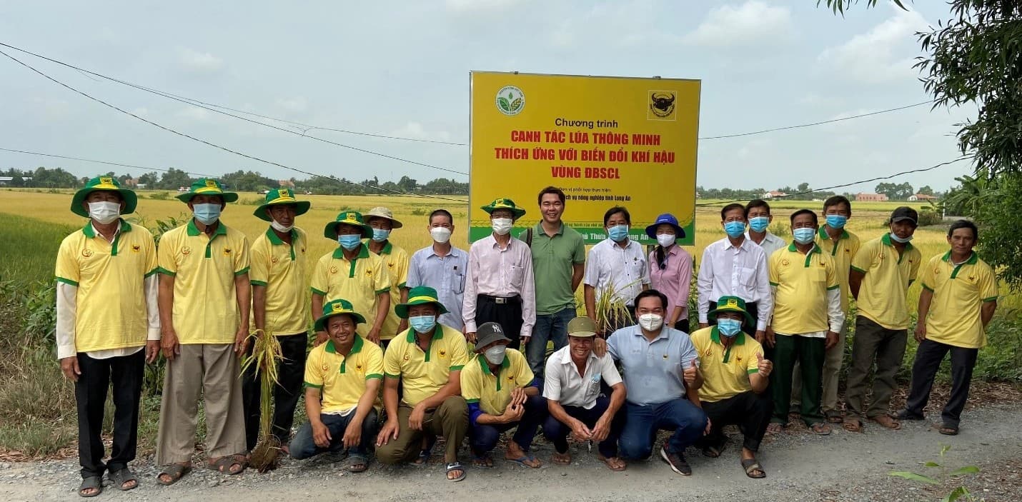 Giải pháp canh tác lúa thông minh thích ứng với biến đổi khí hậu vùng ĐBSCL của Công ty Cổ phần phân bón Bình Điền vinh dự được lọt vào vòng chung kết Giải thưởng Hành động vì cộng đồng - Human Act Prize