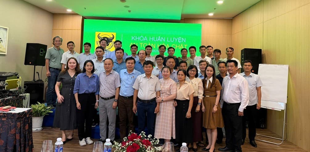Bình Điền tổ chức Khóa Huấn luyện An toàn Hóa chất Nhóm 1, Nhóm 2 năm 2026